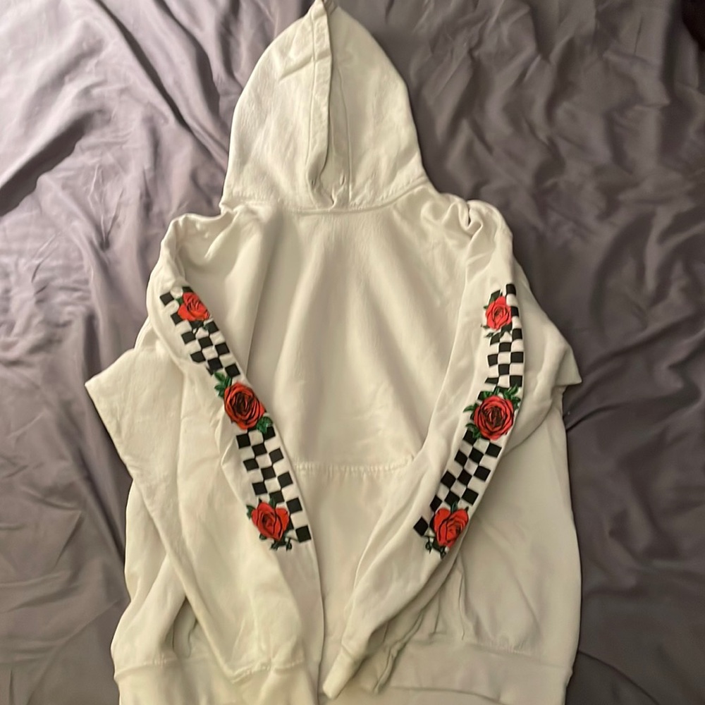 Mens White Artists Union Hoodie